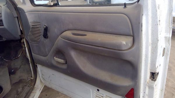 92-97 Ford F450 Passenger Right Front Inside Door Trim Panel Only Oem Gray — photo 1