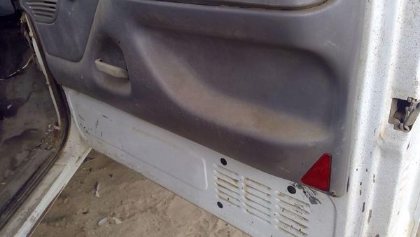 92-97 Ford F450 Passenger Right Front Inside Door Trim Panel Only Oem Gray — photo 2