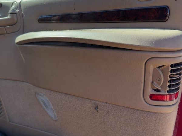 96-97 Town & Country Right Front Door Trim Panel With Switches Leather Tan Flk5 — photo 3