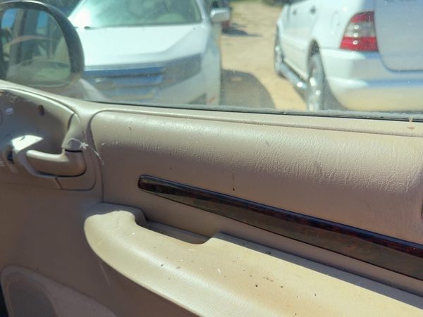 96-97 Town & Country Right Front Door Trim Panel With Switches Leather Tan Flk5 — photo 6