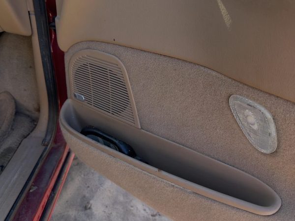 96-97 Town & Country Right Front Door Trim Panel With Switches Leather Tan Flk5 — photo 7