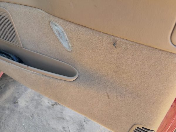 96-97 Town & Country Right Front Door Trim Panel With Switches Leather Tan Flk5 — photo 9