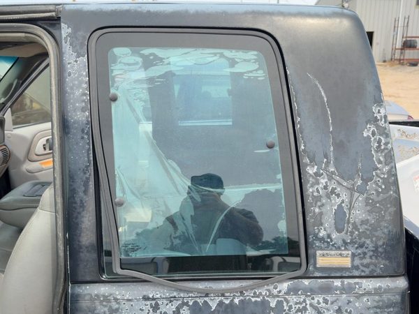 89-99 Chevy Silverado 1500 Driver Left Rear Quarter Glass Back Side Window Oem — photo 1