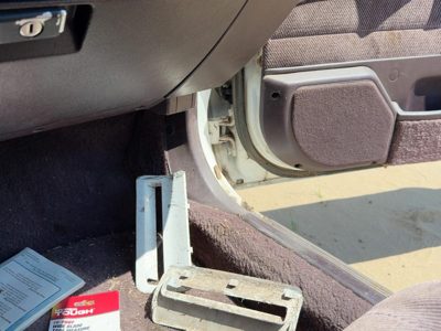 1986-1989 Honda Accord Lx Passenger Right Lower Kick Trim Panel Oem Sedan Maroon