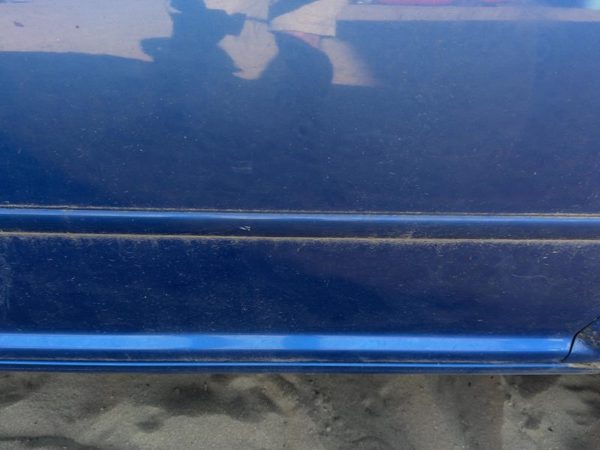 99-05 Vw Jetta Passenger Right Front Moulding From Door Oem Without Chrome Blue — photo 3