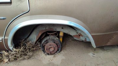 1981 Chevrolet Malibu Wheel Opening Moulding LH
