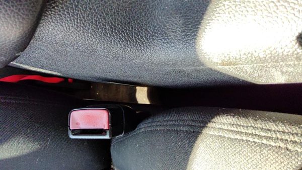 2010 Chevy Tahoe Front Seat Belt Black — photo 2