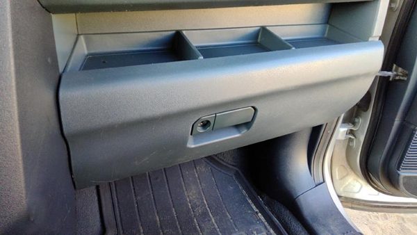 2009-2011 Honda Pilot Glove Box Assembly Complete Door With Latch Gray/Blue Gr — photo 1