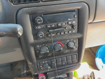 2000 Chevy Venture Trim Bezel Around Radio Surround Dash Panel Oem 10408067