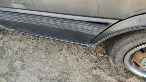 84-86 Toyota Camry Driver Left Rear Moulding From Door Oem Back Trim Strip Gray — photo 5