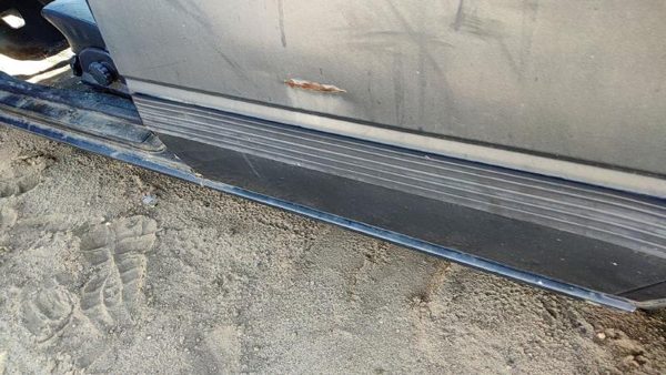 84-86 Toyota Camry Driver Left Rear Moulding From Door Oem Back Trim Strip Gray — photo 6