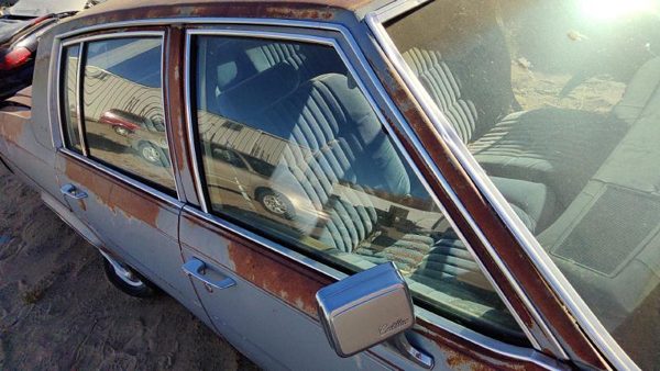 1984 Deville Sedan Passenger Right Drip Rail Molding Chrome Trim Above Doors Oem — photo 2