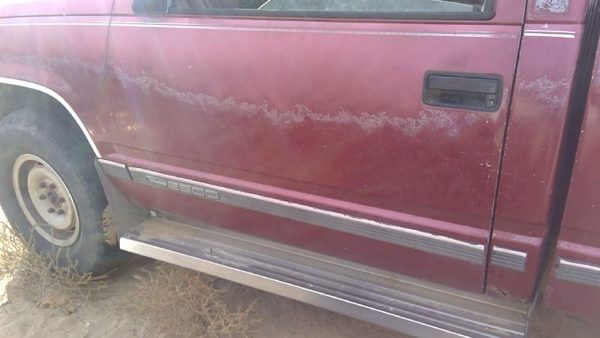 1988 GMC Sierra Front Door LH Red — photo 3