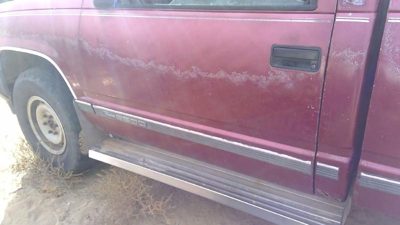 1988 GMC Sierra Front Door LH Red