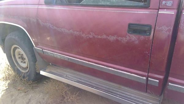 1988 GMC Sierra Front Door LH Red — photo 2