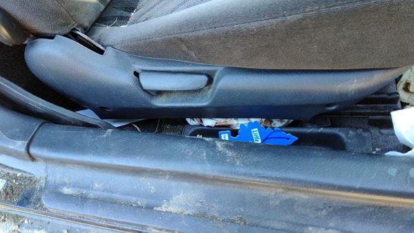1996-2000 Honda Civic Passenger Right Side Seat Trim Panel Oem Gray Coupe — photo 3