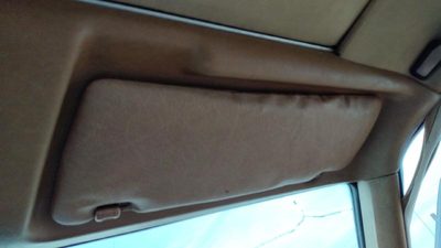 1979-1985 Mercedes 300Td Passenger Right Sun Visor Oem Brown