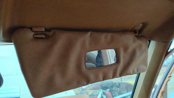 1979-1985 Mercedes 300Td Passenger Right Sun Visor Oem Brown — photo 5