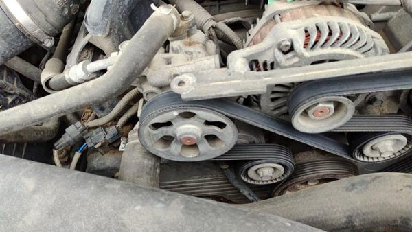 2010-2012 Subaru Legacy Outback Mount Bracket Set For Power Steering Pump Oem — photo 2