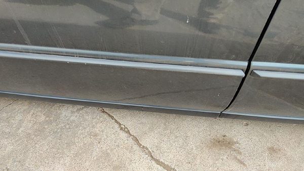 1999-2004 Chrysler 300M Driver Left Front Moulding From Door Trim Strip Blue Pbq — photo 2