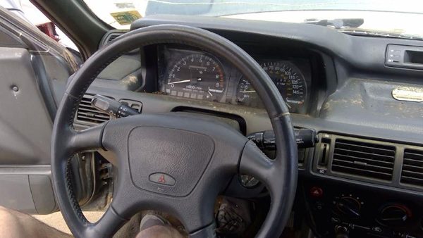 89-93 Mitsubishi Galant Vr-4 Steering Wheel Assembly Oem Awd Black — photo 2