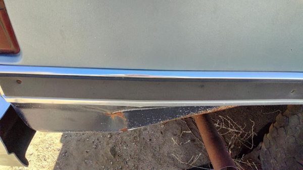 1980-1986 Ford F150 Passenger Right Rear Moulding On Rear Of Box Oem — photo 2