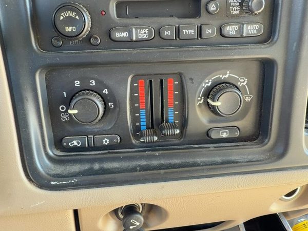 05-07 Silverado 2500 Temperature Control Module In Dash Heater Ac Head Unit Oem — photo 2