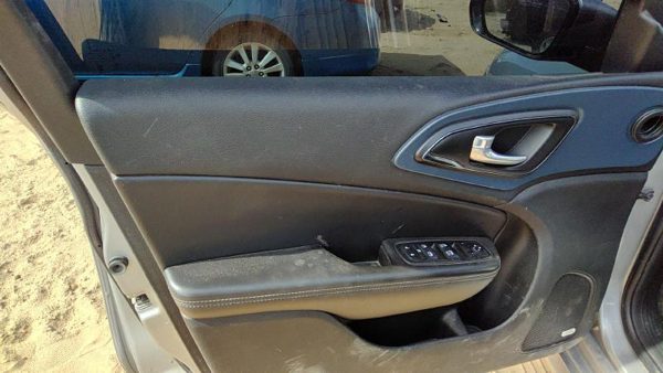 15-17 200 Driver Left Front Inside Door Trim Panel With Master Switch Black X9 — photo 3