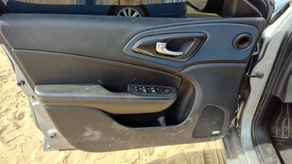 15-17 200 Driver Left Front Inside Door Trim Panel With Master Switch Black X9 — photo 1