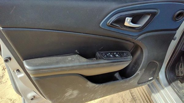 15-17 200 Driver Left Front Inside Door Trim Panel With Master Switch Black X9 — photo 9