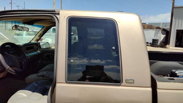 1989-00 Silverado 2500 Driver Left Rear Quarter Glass Back Side Window Oem — photo 3
