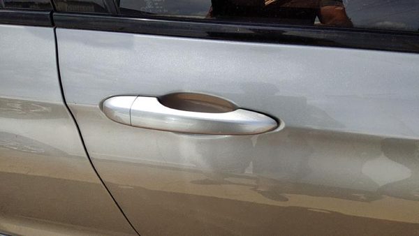 15-17 Chrysler 200 Passenger Right Front Outside Door Handle Billet Silver Psc — photo 1