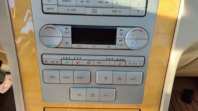 07-10 Navigator Front Temperature Control Module In Dash Heater Ac Head Unit