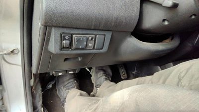 10-11 Versa Lower Dash Under Column Knee Bolster Trim Panel Oem Charcoal G