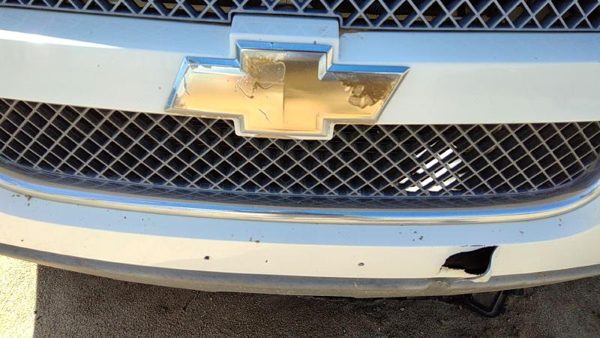 2005-2009 Chevy Uplander Lower Front Grille Assembly Oem White 50U 15108613 — photo 4