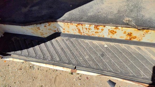 2006 Sprinter Van 3500 Passenger Right Rear Back Lower Sill Step Kick Trim Panel — photo 5