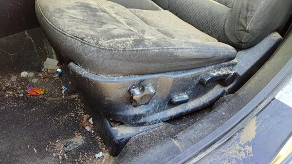 2010 Fusion Driver Left Side Power Seat Switch With Trim Panel Dw Charcoal Black — photo 2