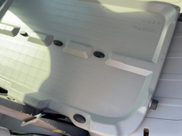 06-11 Chevy HHR Rear Cargo Cover Tray Load Floor Spare Tire Panel Gray 20879841 — photo 6