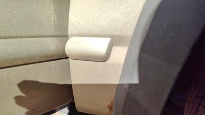 02-05 Explorer Passenger Right Moulding From Fender Trim Strip B2 Harvest Gold