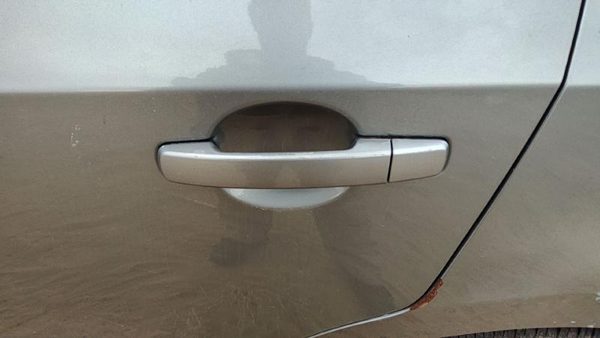 2007-2012 Nissan Sentra Driver Left Rear Outside Door Handle Oem Back Gray K36 — photo 2