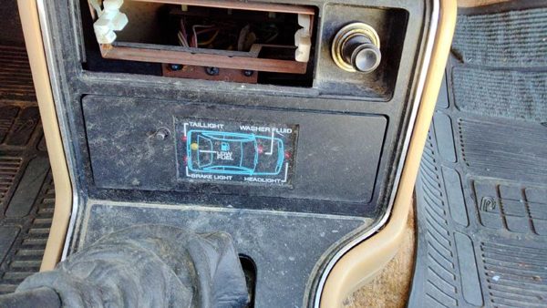 1984-1987 Ford Tempo Indicator Screen Panel Display Oem — photo 3