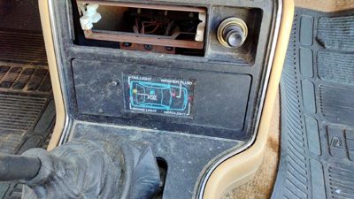 1984-1987 Ford Tempo Indicator Screen Panel Display Oem