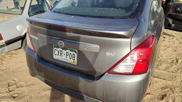 2017 Nissan Versa Trunk/decklid/hatch/tailgate Gray Kad — photo 2