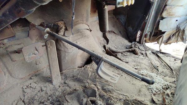 53-54 Chevy Bel Air 150 Sedan Parking Brake Handle Assembly Oem Emergency Ebrake — photo 2