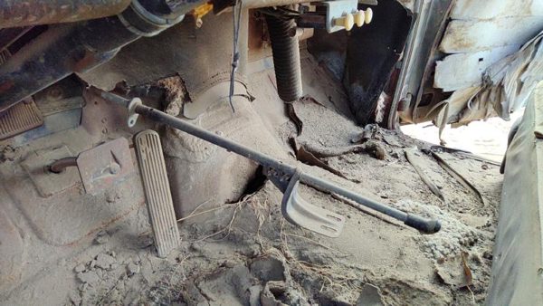 53-54 Chevy Bel Air 150 Sedan Parking Brake Handle Assembly Oem Emergency Ebrake — photo 4