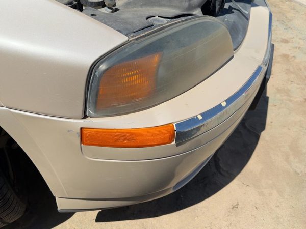00-02 Lincoln Ls Front Bumper Cover Assembly Oem Ivory Parchment Hc Xw4z17d957aa — photo 6