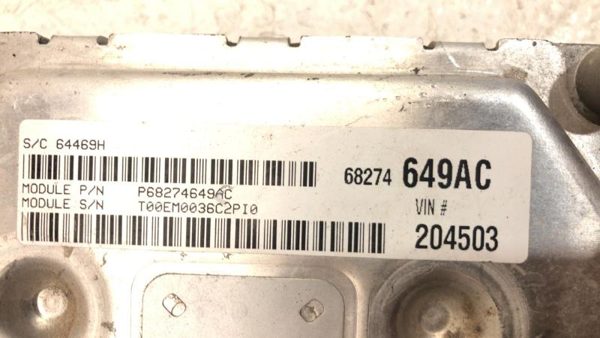2016-2019 Dodge Journey Electronic Control Module Engine Computer Ecm Ecu Oem — photo 5