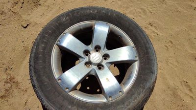 07-09 Suzuki Grand Vitara Xl-7 1 17 Aluminum Wheel Oem 5 Spoke Chrome Rim #1