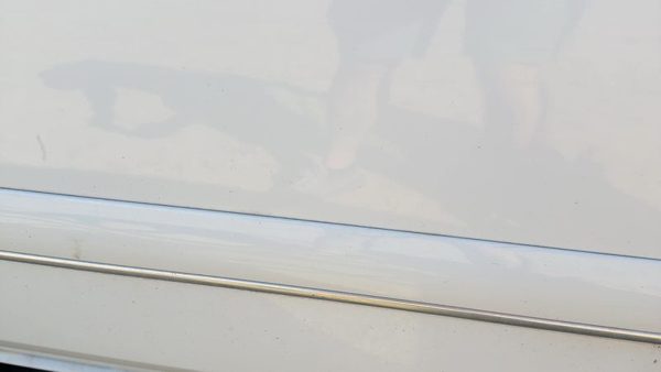 00-02 Century Passenger Right Rear Moulding From Door Oem Back Trim Strip White — photo 5