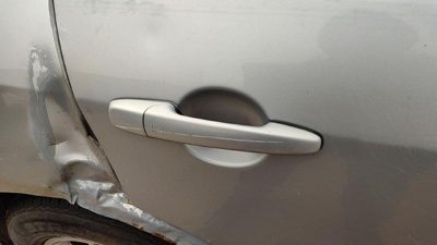 2006-2012 Ford Fusion Passenger Right Rear Outside Door Handle Back Silver Ux